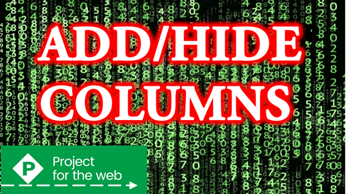 add and remove columns