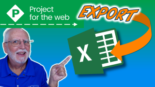 Export to Excel from Project for the Web