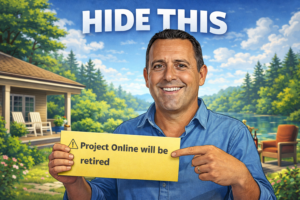 How to Hide Project Online Retirement Banner in Project Center